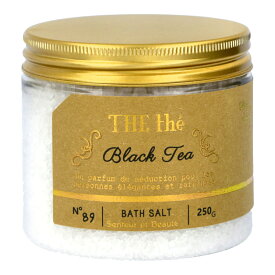 （サンタール・エ・ボーテ）（THE tea）バスソルト250g　ブラックティー（ザ・ティー）（Senteur et Beaute）（THE the）