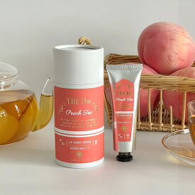 サンタール・エ・ボーテ THE tea 【UVハンドクリーム】 30ml ピーチティー 【フランス製 正規取扱店】 Senteur et Beaute 数量限定販売