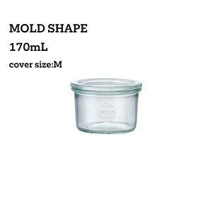 WECK �K���X�L���j�X�^�[751 �yMOLD SHAPE�z 170ml �WM�T�C�Y �����T�C�N���K���X�̈׋C�A�c�ݓ��L��܂��B�����̎C�ꏝ�����L��܂��B�����m���肢�������܂��B �i���T�C�N���K���X�r�j