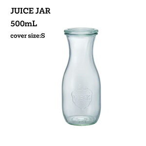 WECK �K���X�L���j�X�^�[764 �yJUICE JAR�z 500ml �WS�T�C�Y �����T�C�N���K���X�̈׋C�A�c�ݓ��L��܂��B�����̎C�ꏝ�����L��܂��B�����m���肢�������܂��B �i���T�C�N���K���X�r�j