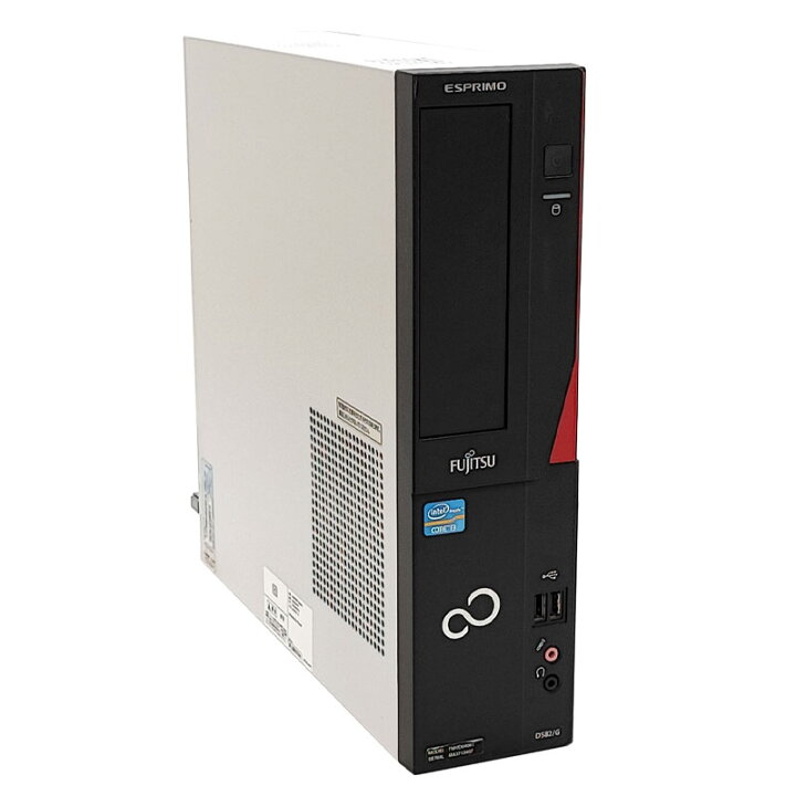 楽天市場】WIn7 32bit 中古デスクトップ 富士通 ESPRIMO D582/G 