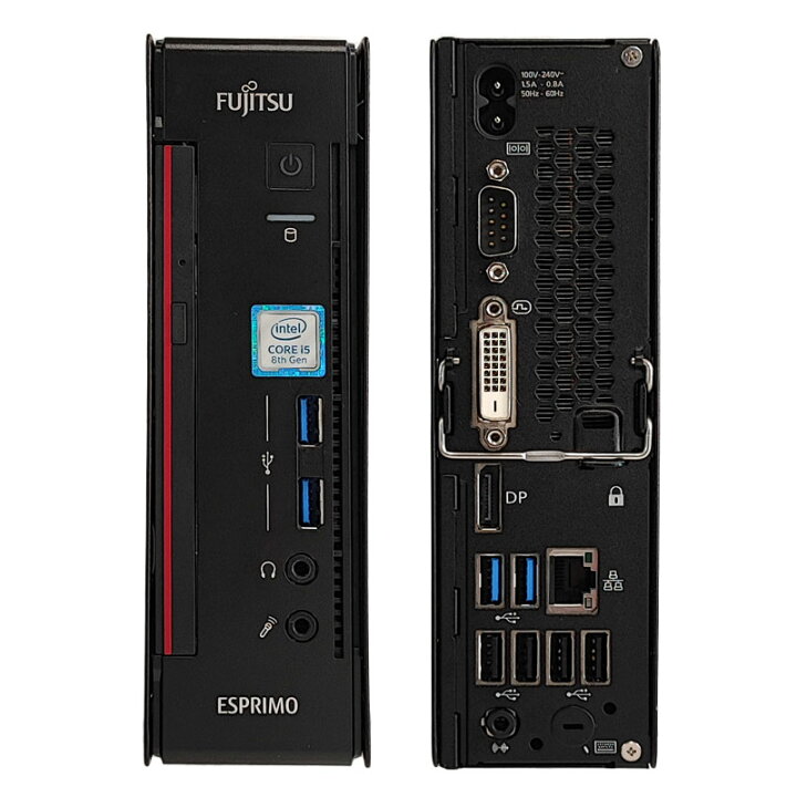 楽天市場】ミニPC 中古デスクトップ 富士通 ESPRIMO Q558/V Windows11 