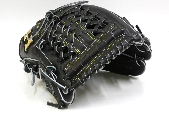 楽天市場】ハイゴールド 軟式グローブ 心極 KKG-5405 ブラック 三塁 
