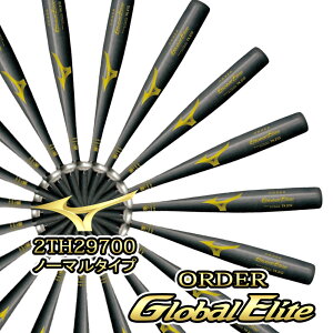 ミズノ 受注生産 MIZUNO 2TH29700 中学硬式用金属バット ノーマルタイプ オーダーバット グローバルエリート ボーイズ リトル ヤング ポニー 野球 GTK