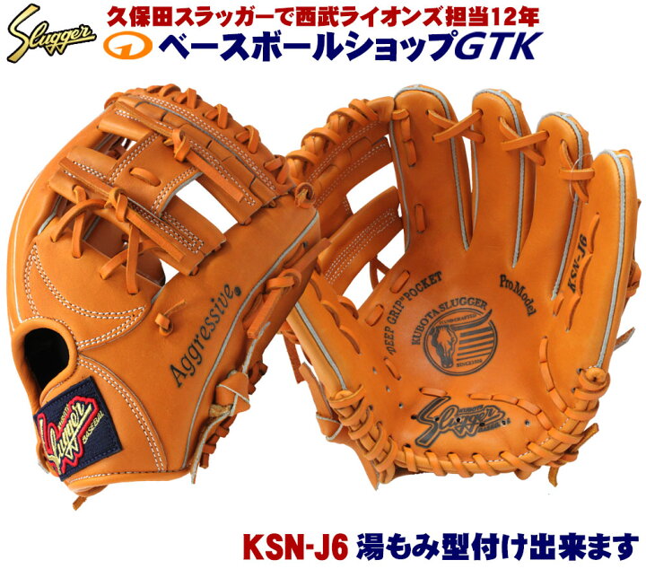 楽天市場】久保田スラッガー グローブ 少年 軟式 KSN-J6 オレンジ F 