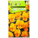 【タキイ種苗】ビオラ　イエローチャーム（0.3ml）【定形郵便・定形外郵便での発送のみ送料無料】タキイの種/花壇/鉢植/コンテナ/プランター/花種/種子/植物/栽培/ガーデニング/自宅で/スミレ科/春まき/秋まき/寒地まき/採苗本数：およそ70本/FBR121