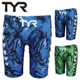 TYR メンズ水着 ジャマー スパッツ MEN'S LOW-RISE LONG BOXER[JMAGM-20M]