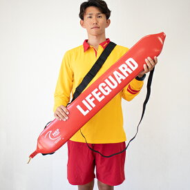 【送料無料】ライフガードチューブ (レスキューチューブ)｜大人2人分の浮力。水難事故の救助に｜ライフセーバー・救助関連器材