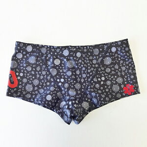 【アウトレット】【ブラックSサイズ】TYR 水着 トレーニング用 (ドット柄)|ボクサータイプ