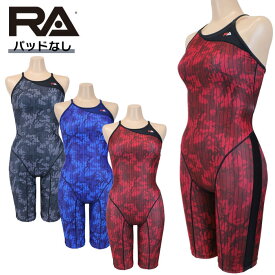 【ネコポス発送】【パットなし】RA(アールエー) / ra競泳練習水着 (オールインワン セミロングスパッツ) レディース ワンピース トレーニング水着