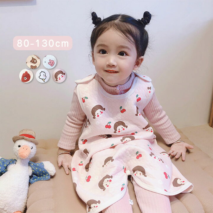 楽天市場 送料無料 スリーパー ロンパース カバーオール 夏用 キッズ コットン 綿 2way 寝冷え 綿毛布 春 夏 寝るとき 寝冷え 寝かしつけ グッズ 吸水 速乾 かわいい 可愛い シンプル 子ども キッズ 女の子 男の子 涼しい 快適 寝具 部屋着 柔らかい 80 90