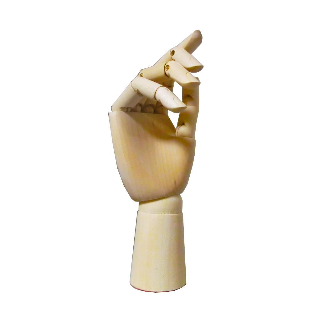 【50％OFF】 から厳選した 右手 高さ 指を伸ばしたとき ：18cm 指を折り曲げたとき ：12.5cm 木製 ハンドマネキン 小 子供サイズ livemixology.com livemixology.com