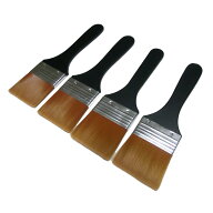 ナイロン刷毛　4本セット　毛幅　8cm