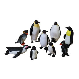 ペンギン　模型　動物・鳥フィギュア　9体セット