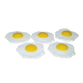 目玉焼き　本物そっくりな模型　食品サンプル　卵　卵焼き　5個セット
