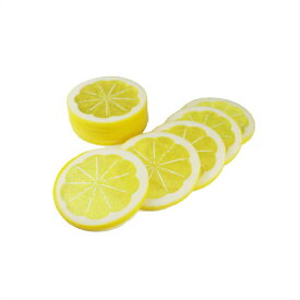 GuCra　グクラ　野菜模型　レモン（イエロー）　カットレモン　輪切り　スライス10個パック　食品サンプル