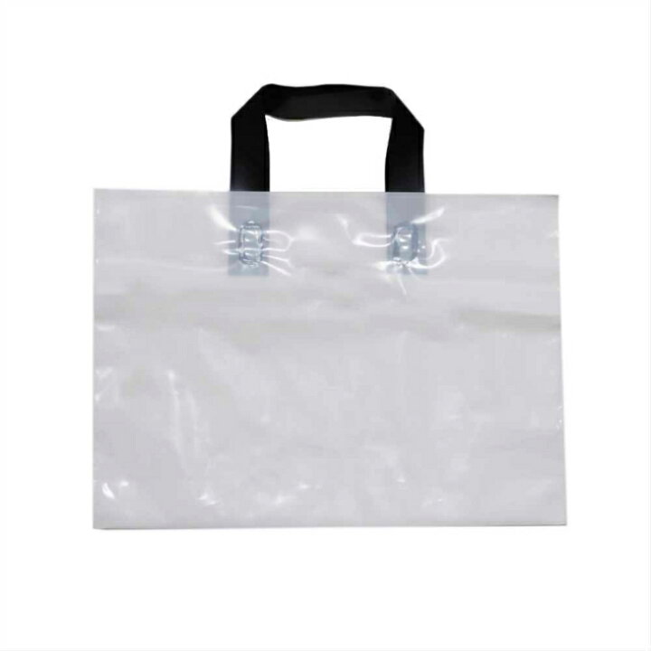 楽天市場 ビニールバッグ 手提げ 買い物袋 ビニール袋 枚入り ホワイト ディスプレイ アートジャパン