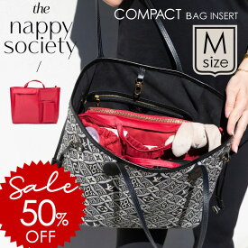 ★半額セール！ポイント5倍★ The Nappy Society ナッピーソサエティー バッグインバッグ Mサイズ Compact Insert ( マザーズバッグ インサート オーガナイザー マザーズバッグ用バッグインバッグ 収納バッグ ポーチ インナーバッグ 大きめ 軽い バッグ) 在庫一掃 6ss