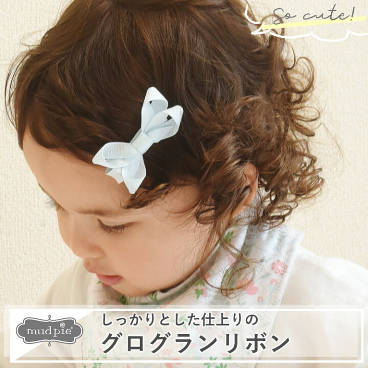 楽天市場】マッドパイ Mud Pie リボン ヘアクリップ 6個セット 