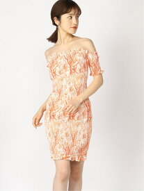 【SALE／80%OFF】(W)Estella Dress GUESS ゲス ワンピース・ドレス ドレス オレンジ【RBA_E】[Rakuten Fashion]