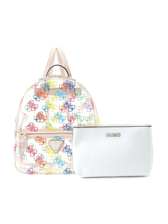 楽天市場】【SALE／30%OFF】(U)TASH Clear Backpack GUESS ゲス バッグ 
