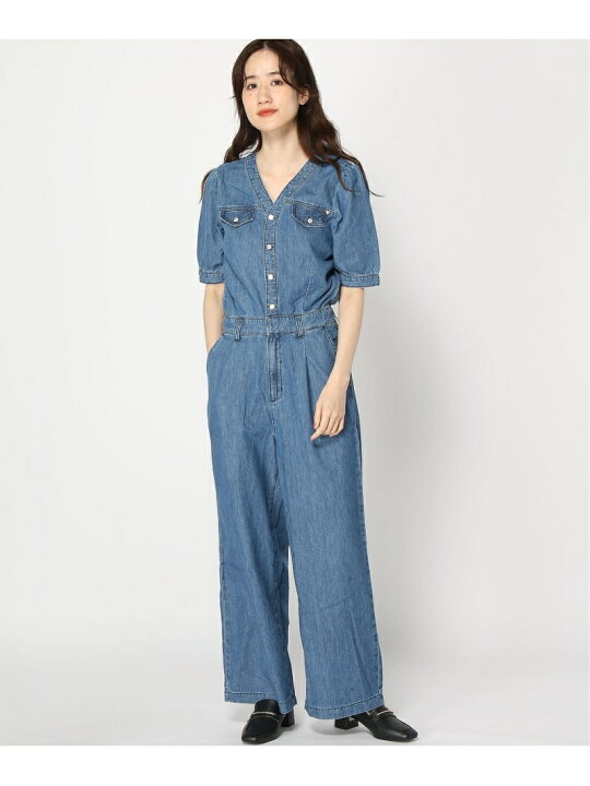 楽天市場】【SALE／30%OFF】GUESS デニム オーバーオールパンツ (W 