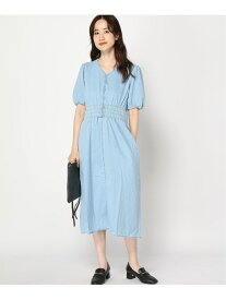 (W)Denim Dress GUESS ゲス ワンピース・ドレス ワンピース ブルー【送料無料】[Rakuten Fashion]