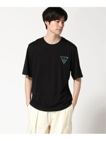 (M)UNI S/Slv Tee Shirt GUESS ゲス トップス カットソー・Tシャツ ブラック ホワイト【送料無料】[Rakuten Fashion]