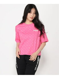 GUESS Tシャツ (W)Aletha 4G Crop Tee GUESS ゲス トップス カットソー・Tシャツ ピンク【送料無料】[Rakuten Fashion]