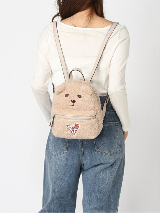 楽天市場】(W)Bear Backpack GUESS ゲス バッグ リュック・バック 