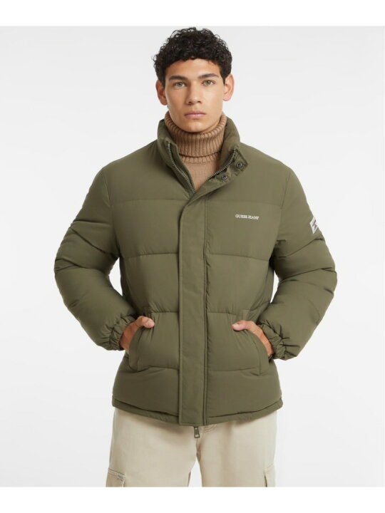 楽天市場】GUESS JEANS ジャケット アウター(M)Lenght Puffer Jacket 