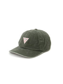 (M)GUESS Originals Dad Hat GUESS ゲス 帽子 キャップ グリーン ブラック【送料無料】[Rakuten Fashion]