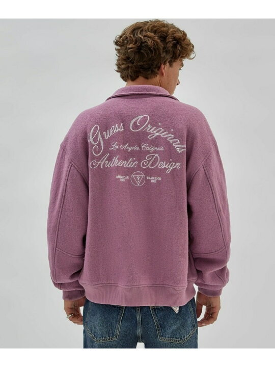 楽天市場】【SALE／60%OFF】GUESS ジャケット スタジャン (M)GUESS 