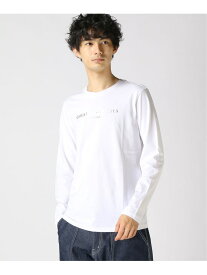 【SALE／50%OFF】(M)Logo Tee GUESS ゲス トップス カットソー・Tシャツ ブラック ホワイト【RBA_E】[Rakuten Fashion]