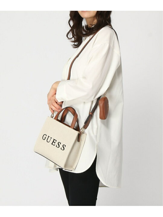 楽天市場】【SALE／50%OFF】(W)GELBER Mini Tote GUESS ゲス バッグ 