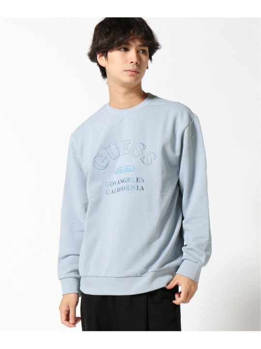 楽天市場】【SALE／50%OFF】GUESS スウェット (M)Lettering Embroidery 