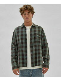 (M)GUESS Originals Gingham Shirt GUESS ゲス トップス シャツ・ブラウス グリーン【送料無料】[Rakuten Fashion]