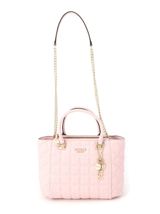 楽天市場】【SALE／50%OFF】(W)KAMINA Quilted Status Satchel GUESS 