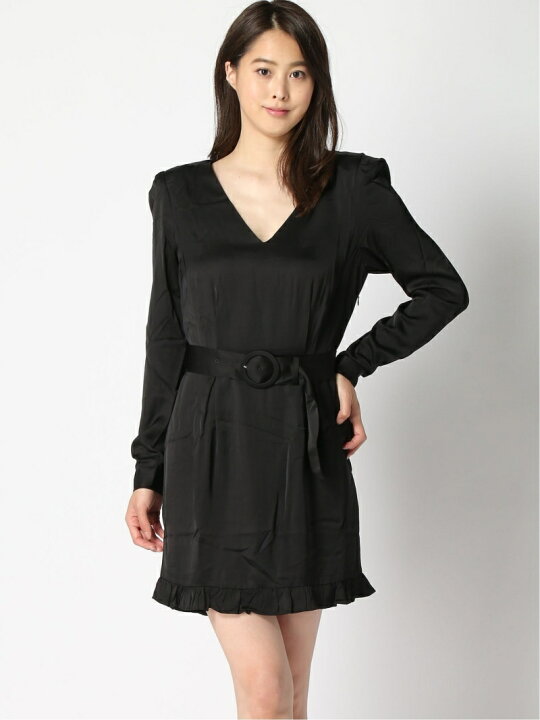 楽天市場 Sale 60 Off W Leena Dress Guess ゲス ワンピース 長袖ワンピース ブラック Rba E 送料無料 Rakuten Fashion Guess ゲス