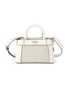 �ySALE�^60%OFF�zGUESS �V�����_�[�o�b�O �T�b�`�F��(W)ANADELA Mini Satchel GUESS �Q�X �o�b�O �V�����_�[�o�b�O �u���E�� �z���C�g�yRBA_E�z�y���������z[Rakuten Fashion]