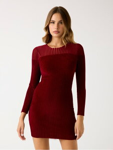 �ySALE�^50%OFF�zGUESS �����s�[�X �h���X (W)Rowena Rib Chenille Dress GUESS �Q�X �����s�[�X�E�h���X �����s�[�X ���b�h�yRBA_E�z�y���������z[Rakuten Fashion]