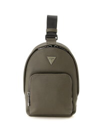 GUESS ボディバッグ (M)MILANO Mini Backpack GUESS ゲス バッグ ボディバッグ・ウエストポーチ カーキ ブラック【送料無料】[Rakuten Fashion]