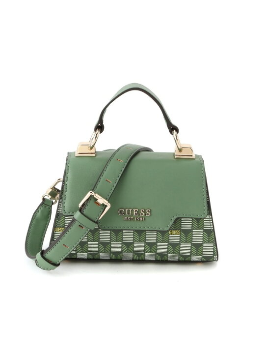 euphoria outlet品 GUESS ハンドバッグ GABBI Mini Top Zip 