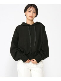 【SALE／50%OFF】(W)Minha Hoodie Sweatshirt GUESS ゲス トップス パーカー・フーディー ブラック ホワイト【RBA_E】【送料無料】[Rakuten Fashion]