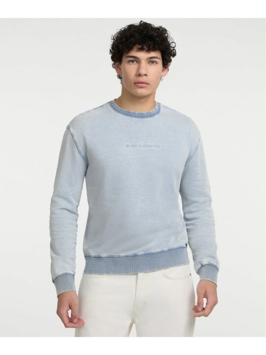 楽天市場】【SALE／50%OFF】GUESS JEANS スウェット(M)Slim Logo Emb 