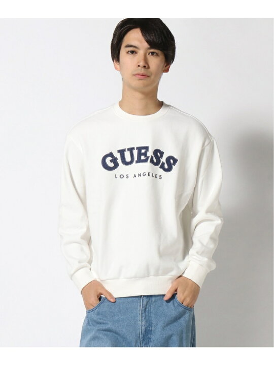 楽天市場】【SALE／50%OFF】GUESS トップス(M)Logo Sweatshirt GUESS 
