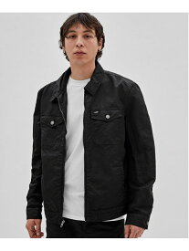 【SALE／60%OFF】(M)Nylon Cadet Jacket GUESS ゲス ジャケット・アウター ナイロンジャケット カーキ ブラック【RBA_E】【送料無料】[Rakuten Fashion]