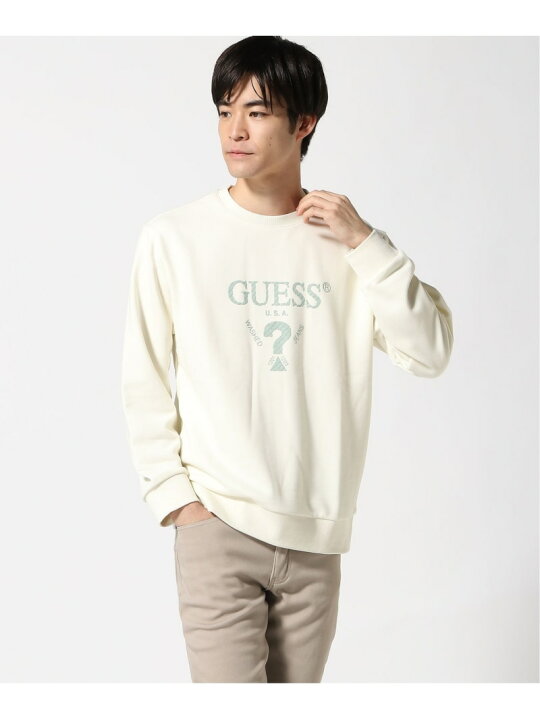 楽天市場】【SALE／70%OFF】GUESS スウェット (M)Logo Sweatshirt 