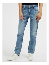 【SALE／50%OFF】GUESS デニムパンツ (M)Eco Linen-Blend Tapered Jeans GUESS ゲス パンツ ジーンズ・デニムパンツ ブルー【RBA_E】【送料無料】[Rakuten Fashion]