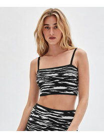 【SALE／50%OFF】(W)Eco Zebra Jacquard Cami GUESS ゲス トップス キャミソール ブラック【RBA_E】[Rakuten Fashion]